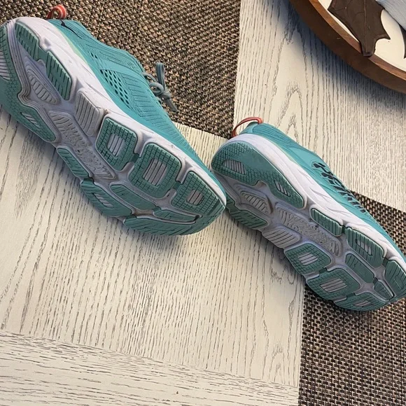 Hoka Bondi Turquoise Running Shoes - Picture 5 of 6